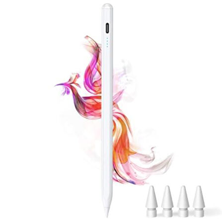 Type-C iOS Uyumlu Stylus Pen – Hassas Dokunmatik, Hızlı Tepki, Yüksek Hassasiyet, Kompakt Tasarım