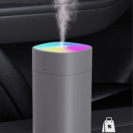 H2O Humidifier 400 Ml Taşınabilir Hava Nemlendirici Buhar Makinesi Ve Aroma Difüzörü 