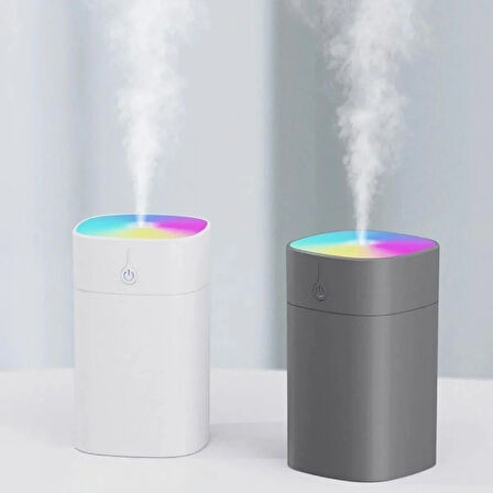 H2O Humidifier 400 Ml Taşınabilir Hava Nemlendirici Buhar Makinesi Ve Aroma Difüzörü 