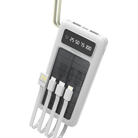 10000mAh Powerbank - Taşınabilir Hızlı Şarj Cihazı, Yüksek Kapasiteli, Kompakt Tasarım