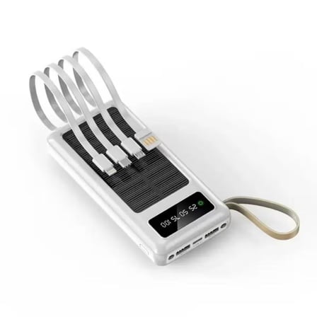 10000mAh Powerbank - Taşınabilir Hızlı Şarj Cihazı, Yüksek Kapasiteli, Kompakt Tasarım