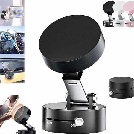 Manyetik Telefon Tutucu Araç İçi Güçlü Mıknatıslı Sabit Stand Tüm Telefonlarla Uyumlu