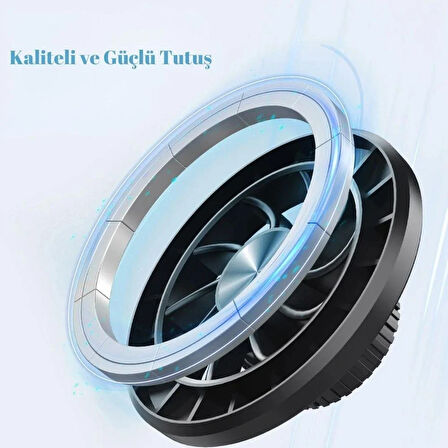 Araç Telefon Tutucu Vakumlu 360 Derece Ayarlanabilir Sabitlenebilir Telefon Aparatı