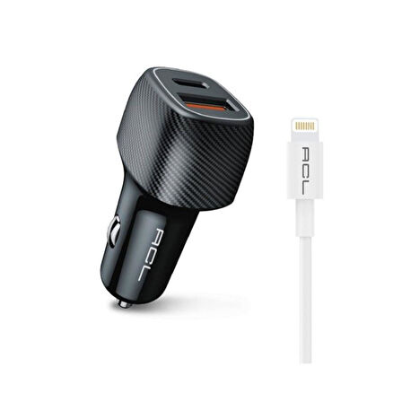 ACL AC85 2 USB Girişli Araç İçi Şarj Aleti Hızlı Şarj Destekli Pratik Güç Çözümü