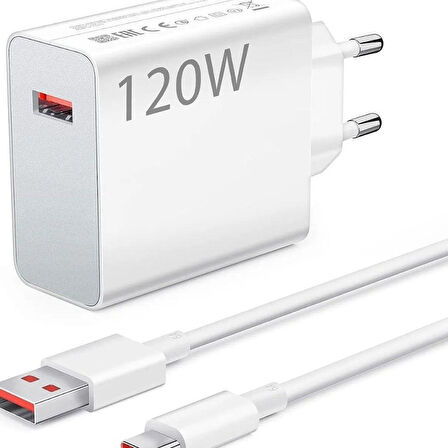 120 Watt Hızlı Type-C Yüksek Güçlü Şarj Adaptörü Çoklu Cihaz Şarj Adaptörü 