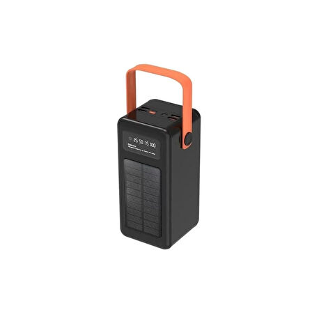 Outdoor Solar Powerbank 80,000mAh 5 Cihaza Kadar Destek LED Ekran