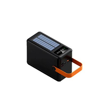 Outdoor Solar Powerbank 80,000mAh 5 Cihaza Kadar Destek LED Ekran