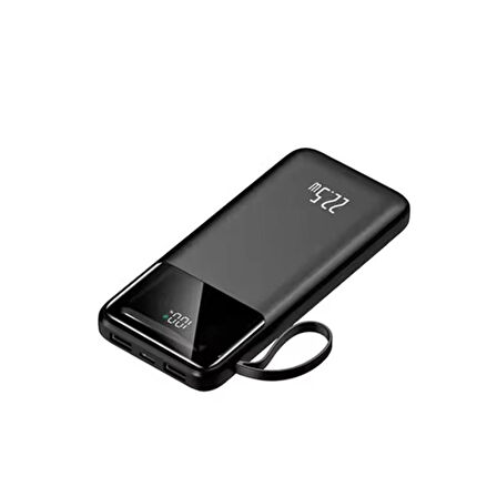 16,000 mAh Powerbank – 22.5W Hızlı Şarj, Kompakt ve Yüksek Kapasiteli Taşınabilir Şarj Cihazı