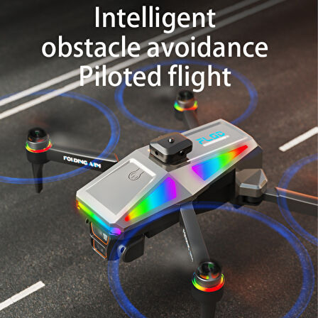 S5 Pro Akıllı Drone Katlanabilir ve 4K HD Kameralı Çift Lensli Yüksek Hızlı Çocuklar İçin uygun Drone