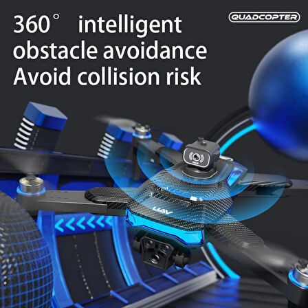 Akıllı 8K Çift Kameralı Katlanabilir Drone, GPS Destekli, Yüksek Hızlı ve Profesyonel Drone