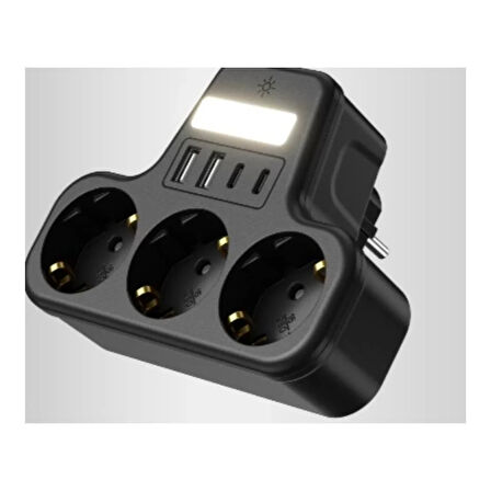 ZP764 Akıllı Priz, USB Girişli, Güvenlik Kapaklı, Yüksek Kaliteli Priz Başlığı | HZLSTORE