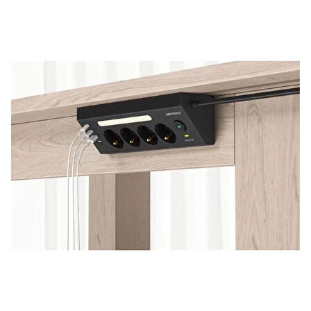 LP764 Priz, Çift USB Girişli, Güvenlik Kapaklı, Şık ve Dayanıklı Tasarım | HZLSTORE