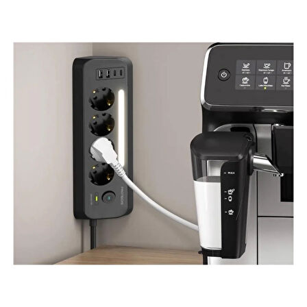 LP764 Priz, Çift USB Girişli, Güvenlik Kapaklı, Şık ve Dayanıklı Tasarım | HZLSTORE