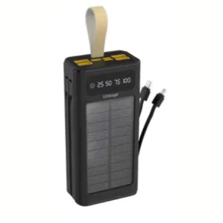 P37 30000 mAh Güneş Enerjili Powerbank, Hızlı Şarj, Çift USB Çıkışlı, Suya ve Darbelere Dayanıklı Taşınabilir Şarj Cihazı