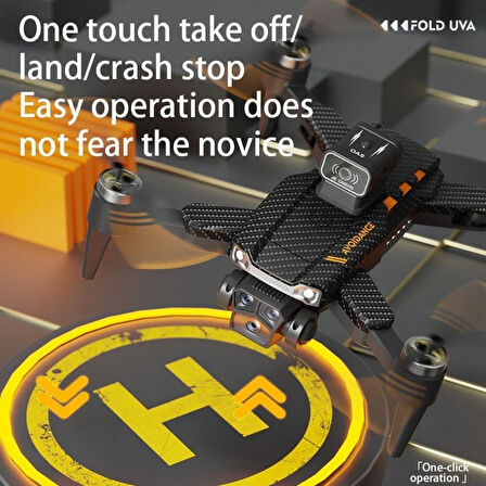 JS22PRO Drone,4K Uzaktan Kumandalı, Fırçasız motorlu 360 Roll Özellikli , Çift lens Korumalı Drone