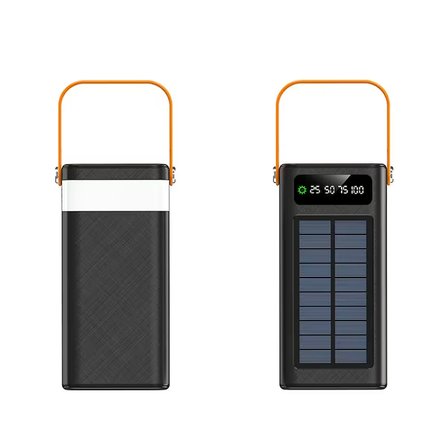 80.000 Mah Solar Güneş Enerjili Powerbank  Hızlı Şarj  Taşınabilir Aydınlatma  Çoklu Çıkış 