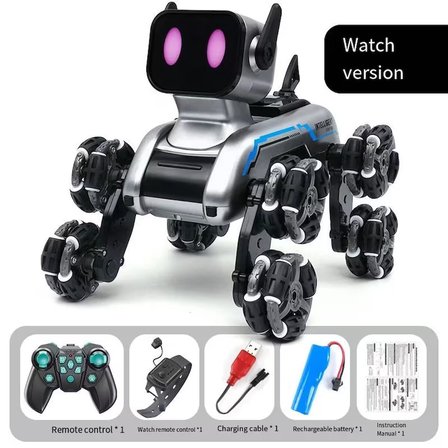 Uzaktan Kumandalı Akıllı, Eğitici Robot Köpek 