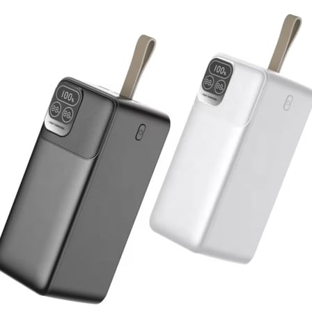 P32-5 50.000 mAh Powerbank 22.5W Hızlı Şarjlı Dijital Göstergeli Taşınabilir Şarj Cihazı