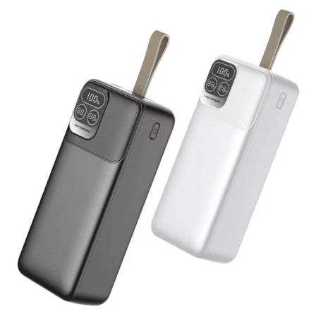 P32-4 40.000 mAh Powerbank 22.5W Hızlı Şarjlı Dijital Ekranlı Taşınabilir Şarj Cihazı