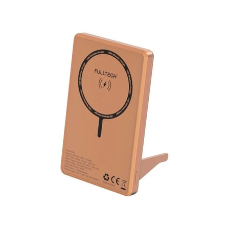 5.000mAh LCD Ekranlı Standlı Mini Powerbank 15W Hızlı Şarj, USB-C Giriş/Çıkış, Telefon Tutuculu