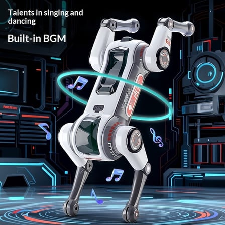 Uzaktan Kumandalı Yapay Zekâ Ses Kontrollü Akrobatik Robot Köpek Oyuncak