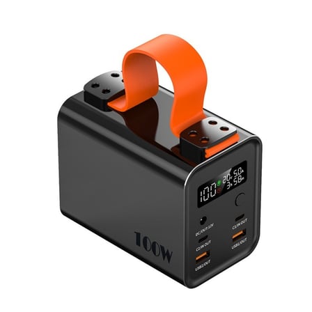 Powerbank 60.000 mAh 100W Hızlı Şarj Type-C Dijital Ekranlı Taşınabilir Güç Kaynağı