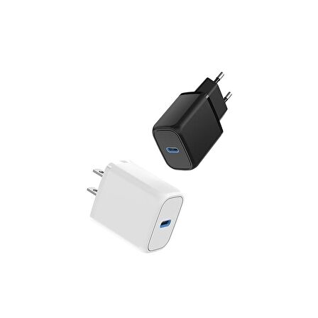20w Type-c Hızlı Şarj Başlığı ve Type-C - Lightning Kablolu
