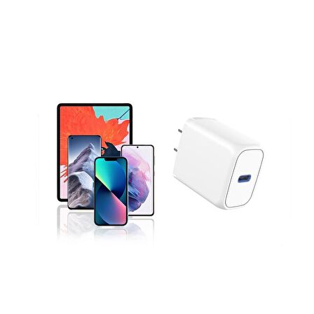 20w Type-c Hızlı Şarj Başlığı Type-C Kablolu Type-C - Type-C