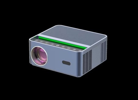 HZL 1080P Android Sistemli Smart Akıllı Projeksiyon Cihazı (Netflix, Youtube, Disney, Exxen vb.) 