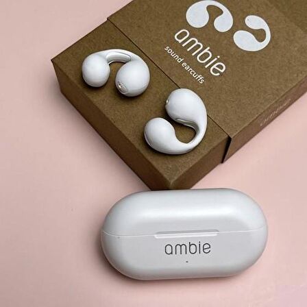 Ambie Sound Earcuffs Tws Kablosuz Bluetooth Kulaklık Beyaz