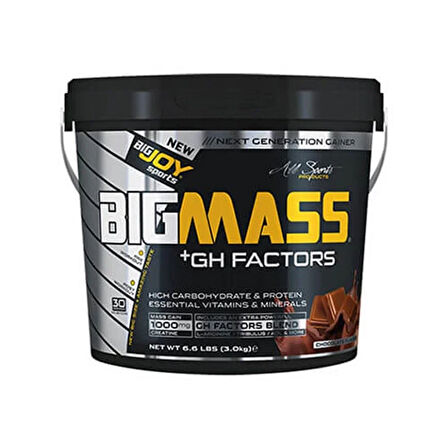 Bigjoy Sports BIGMASS Gainer + GH FACTORS 3000g