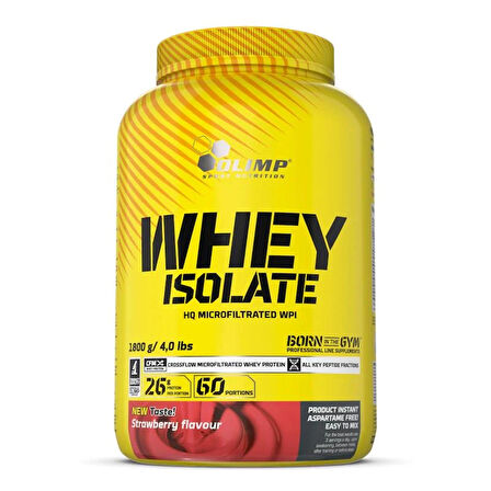 Olimp Whey Protein Isolate 1800 Gr İzole Protein Çilek