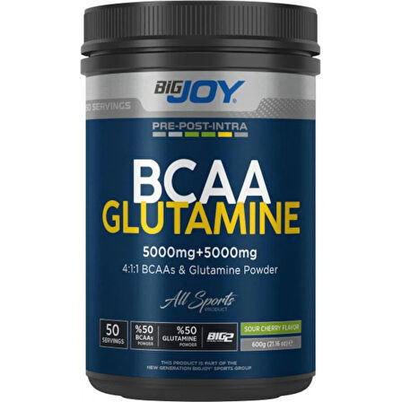 BigJoy BIG2 Bcaa + Glutamine 600 Gr Amino Asit