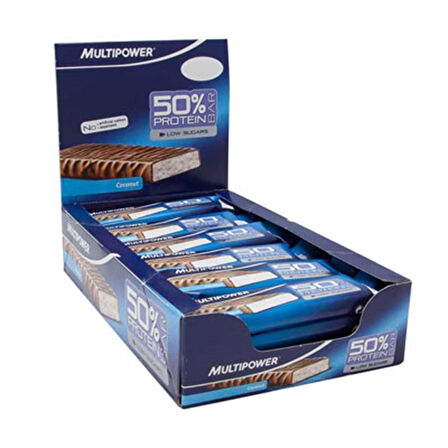 Multipower 50 Protein Bar 50 gr x 20 adet Protein Bar