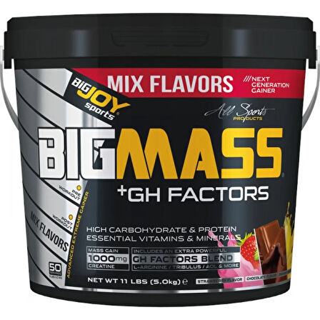 Bigjoy Sports BIGMASS Gainer GH FACTORS 5000 gr Mix