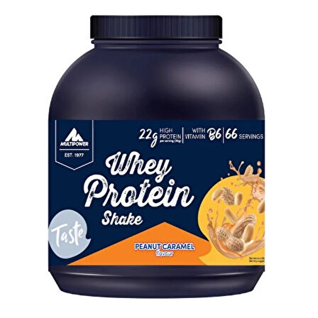 Multipower Whey Protein Shake 2000g Yer Fıstığı & Karamel