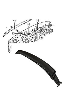 Opel Vectra A Ön Göğüs Çıtası Ithal (2209414)