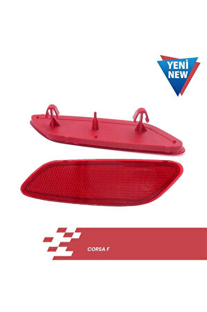Opel Corsa F Arka Sağ Tampon Reflektör Lensi