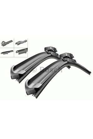 Cam Sılgı Süpürgesı Ön Aerotwın 530 + 450mm