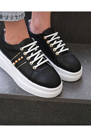 Kadın Deri Sneaker Beyaz