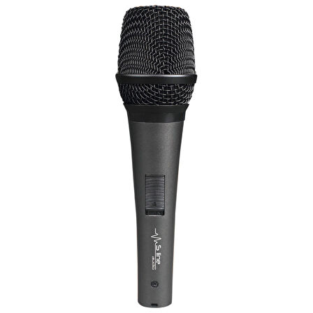 S-Line Audio Kablolu El Mikrofon Yarı Metal Yarı Plastik K:40