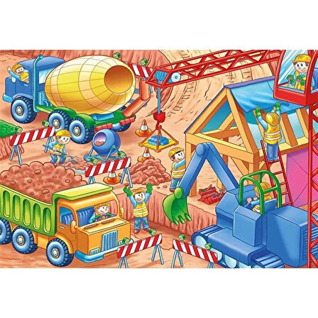 Ks Puzzle Under Construction Jumbo Puzzle  12 parça