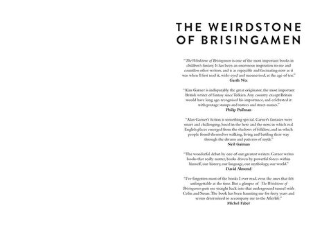 The Weirdstone of Brisingamen  -Alan Garner