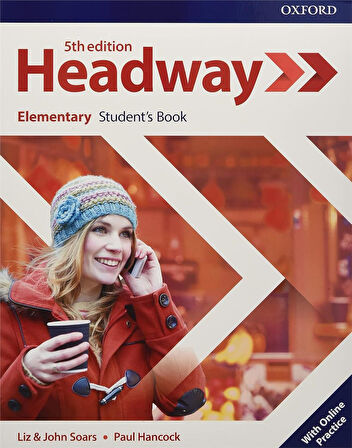 Headway Elementary Students Book with Online Practice + Workbook without Key (5.Edition)