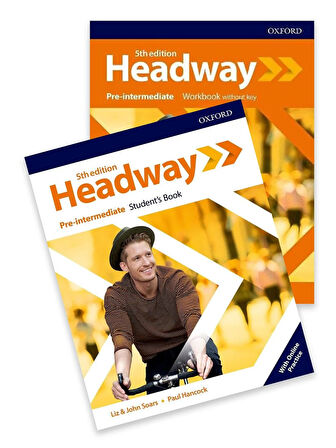 Headway Pre-Intermediate Students Book with Online Practice + Workbook without Key (5.Edition)