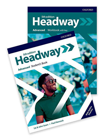 Headway Advanced Students Book with Online Practice + Workbook with Key (5.Edition)