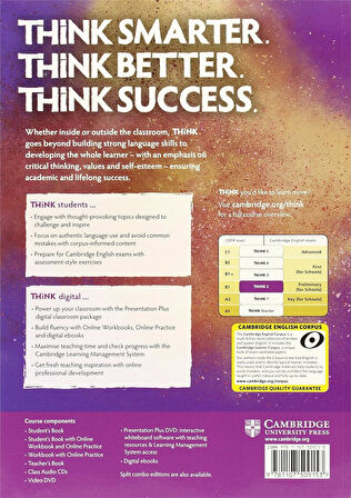 Think Level 2 (B1) Student's Book + Workbook with Online Practice