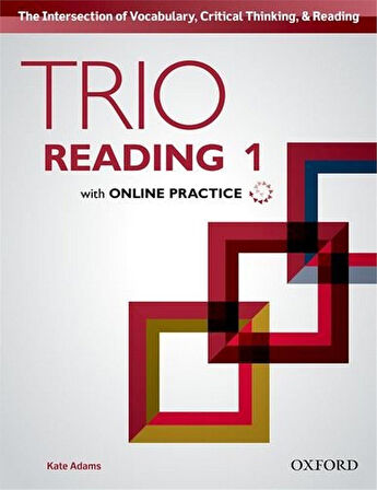 Trio Reading Level 1: Student Book with Online Practice