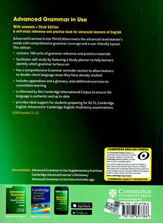 Advanced Grammar in Use with Answers Third Edition