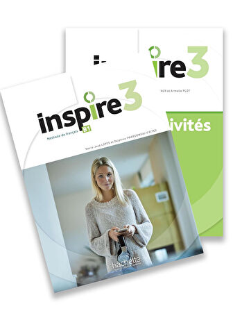 Inspire 3 : Livre de l'élève + Cahier d'activités + audio/vidéo + Parcours digital